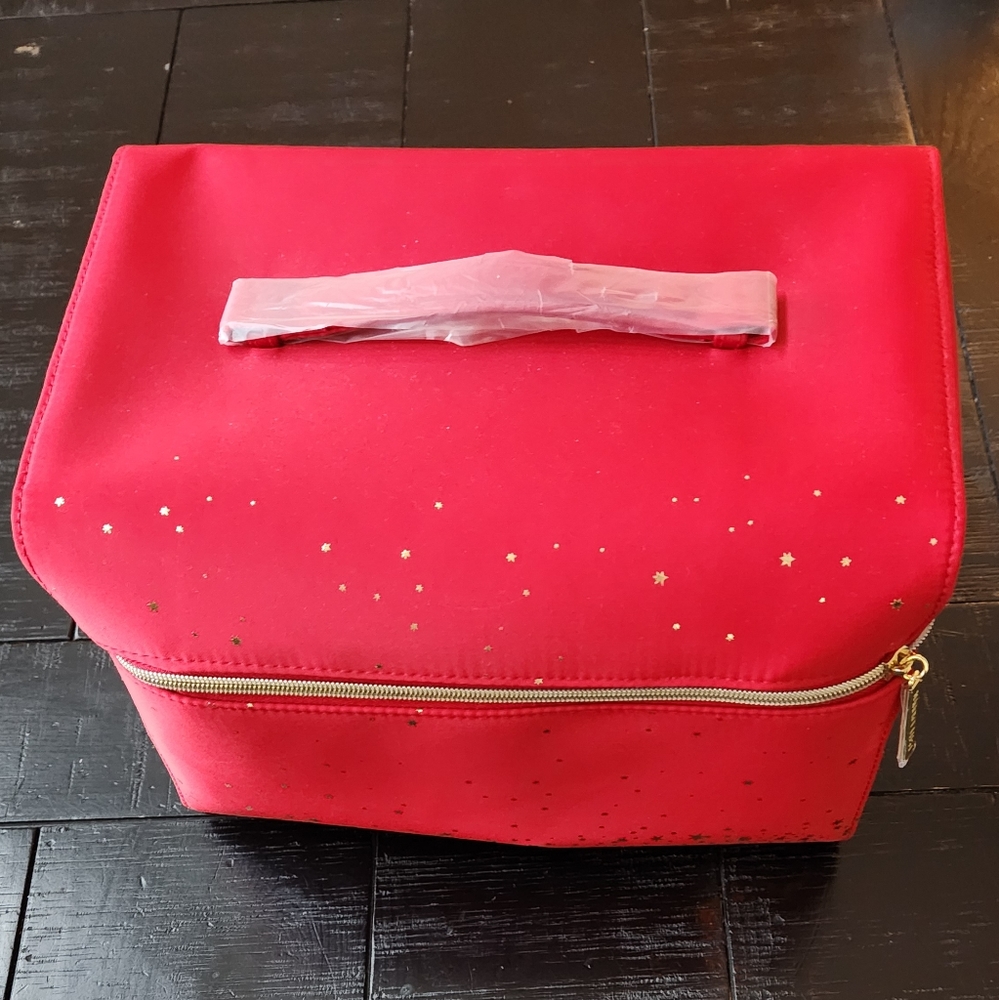 Estee Lauder Large Red Cosmetic Case